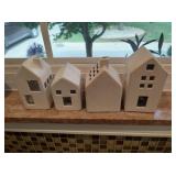 Ceramic Houses with Lights