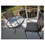 Outdoor Table & 2 Chairs