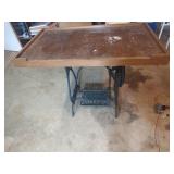 Cast Iron Davis Sewing Machine Base
