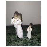 2 Willow Tree Figurines