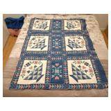 Floral Quilt Made By Elsie Powers