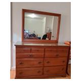 Vintage Dresser and Mirror