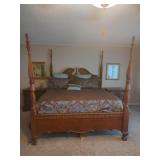 King Size 4 Post Bed