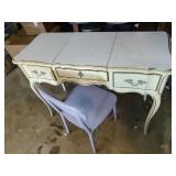 Vintage Dixie Vanity and Chair