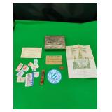 Trinket Box with Vintage Items