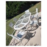 Outdoor Table & 6 Captain