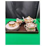 CPO Hand Painted Tea Set