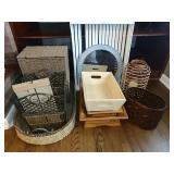 Baskets and  Decorative Items