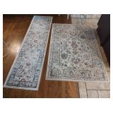 Charisma Kashan Ivory Rug and Runner