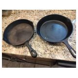 2 Cast Iron Skillets
