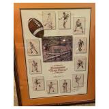 Rare Tennessee "Time Piece" Football Print