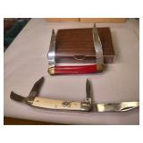2 Kissing Crane Knives