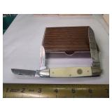 Kissing Crane Gold Circle Club 1980 Knife 1 of 500