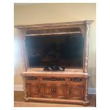 Ashley Hand Painted Entertainment Cabinet