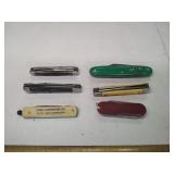 6 Assorted Knives