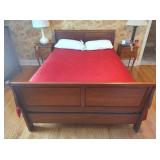 Queen Size Sleigh Bed - Read Details