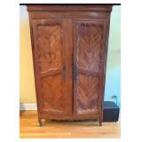 French Provincial Style Armoire - Read Details