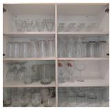 Cabinet of Clear Glasses