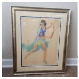 Art Print in Leroy Neiman Style