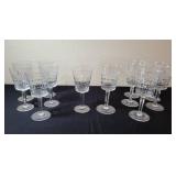 12 Lenox Galaxy Wine Glasses