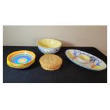 Hand-Painted Ceramic Bowls