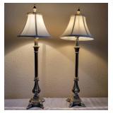 Silver Table Lamps