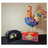 Jim Shore Rooster and Pig Calendar Set