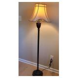 63 3/4-Inch Bronze-Tone Floor Lamp