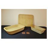 Pampered Chef Baking Stone Set