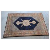 48ï¿½72 Inch Blue and Pink Rug