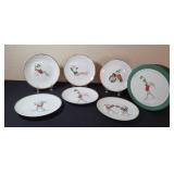 6 Naughty Elf Plates