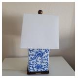 Ralph Lauren Blue Floral Table Lamp