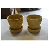 Pair of McCoy Planters