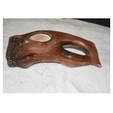 Vtg Ceramic Drift Wood Planter