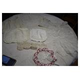 Lot of Vtg Lace Dollies