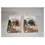 Pair of Vtg Holly Lites Indoor Christmas Lights