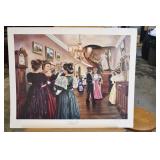 A Southern Evening Belle Meade Mansion Art Print