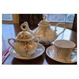 GN Portugal Teaset with Floral Design