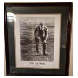 Framed Tom Morris Golf Print