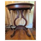 Vtg Victorian Biedermeier Parlor Table