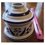 Vtg Lamplight Farms Ceramic Base