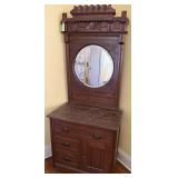 Vtg Victorian Eastlake Style Walnut Dresser