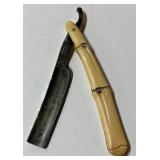Antique Straight Razor-Lamas Blade Thistle Cut. Co
