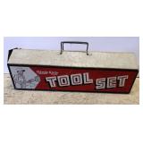 Vintage Handy Andy Metal Tool Box