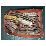 VTG Silverplatter Metal Train Set