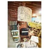 45 Record Player, lamp, Small table