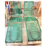 Set of 5 VTG Lawn chairs and Loungers
