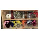 Collection of Various Glass Vases