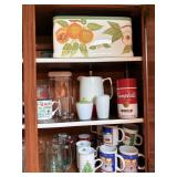 Collection of Kitchen glassware and Items