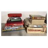 Vintage Board Game & Activity Kit Collection